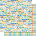 12X12 Patterned Paper, Adventure Awaits - Trail Notes