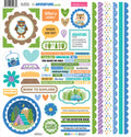 Doohickey Cardstock Stickers, Adventure Awaits