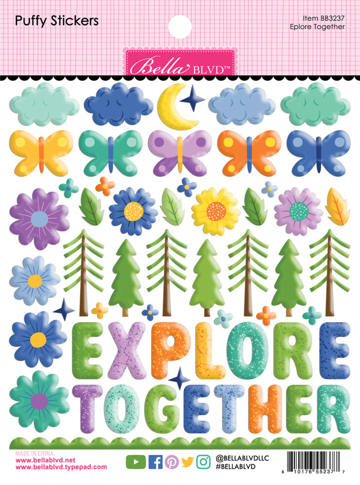 Puffy Stickers, Explore Together