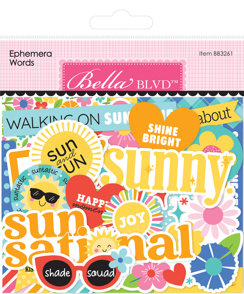 Ephemera Words, Walking on Sunshine