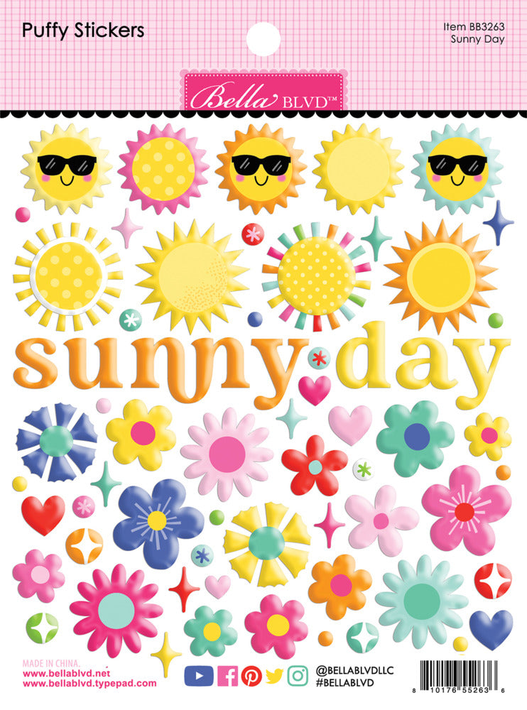 Puffy Stickers, Sunny Day