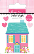 Bella-pops 3D Cardstock Sticker, Sunshine Cottage