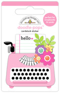 Doodle-pops 3D Cardstock Sticker, Just A Note