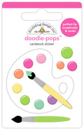 Doodle-pops 3D Cardstock Sticker, Color Me Happy