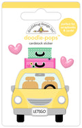 Doodle-pops 3D Cardstock Sticker, Girl's Getaway