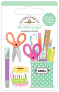 Doodle-pops 3D Cardstock Sticker, Tools Of The Trade