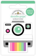 Doodle-pops 3D Cardstock Sticker, Snap Happy