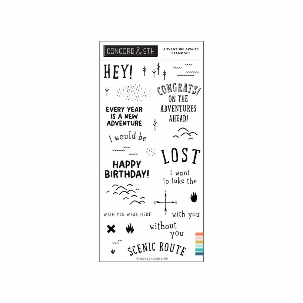 Clear Stamp, Adventure Awaits
