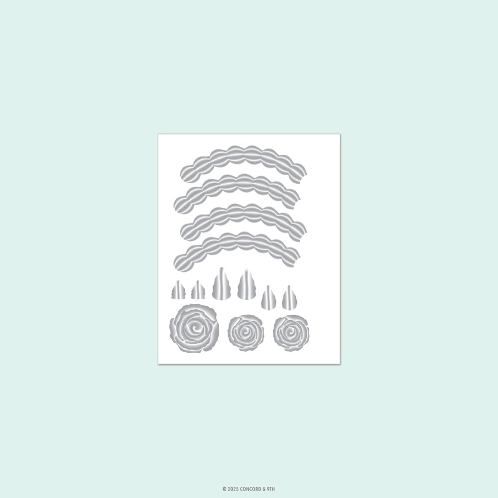 Embossing Folder, Icing on the Cake