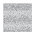 Cling Stamp, Script Bold Prints