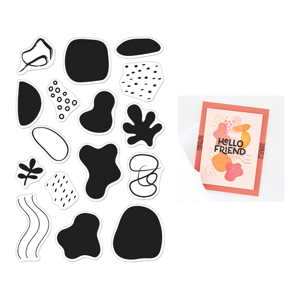Clear Stamp, Organic Shapes