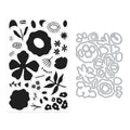 Stamp & Cut, Abstract Floral