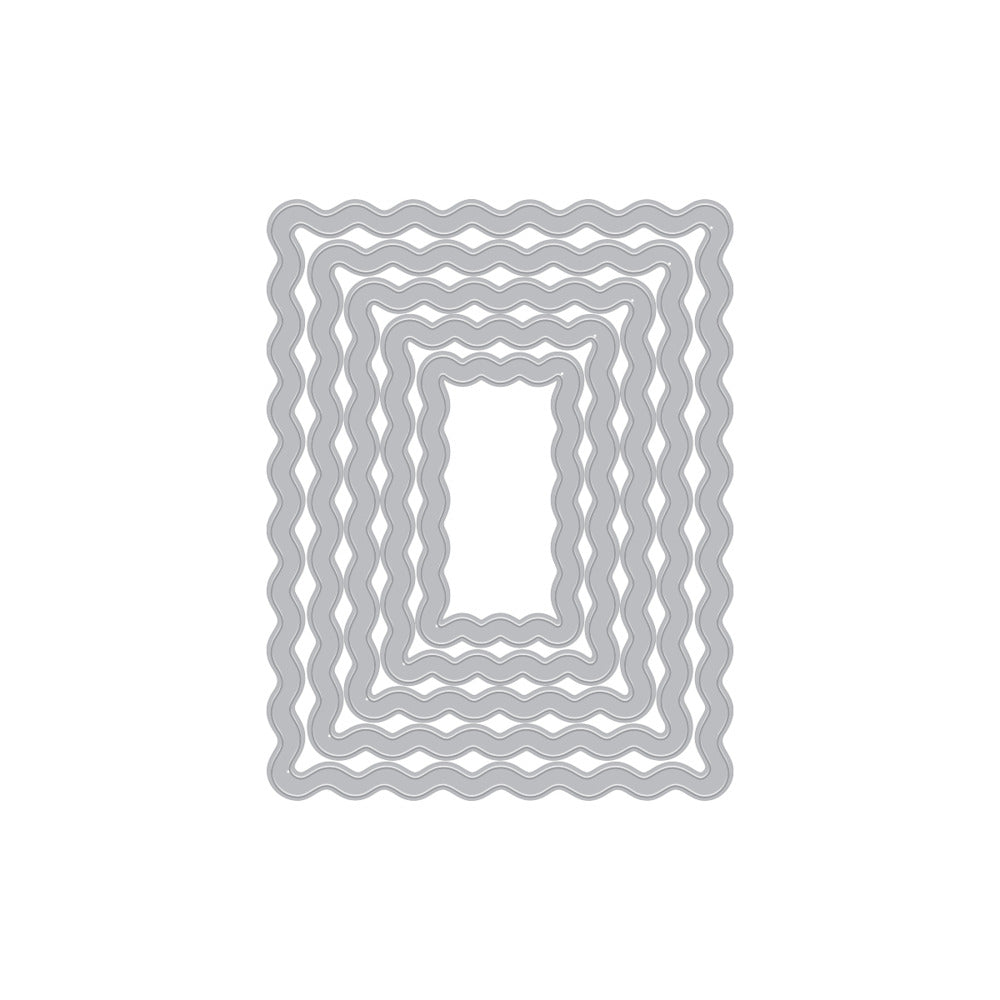 Die, Squiggly Rectangle Frames