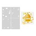 Layering Stencil Set, Floral Frame