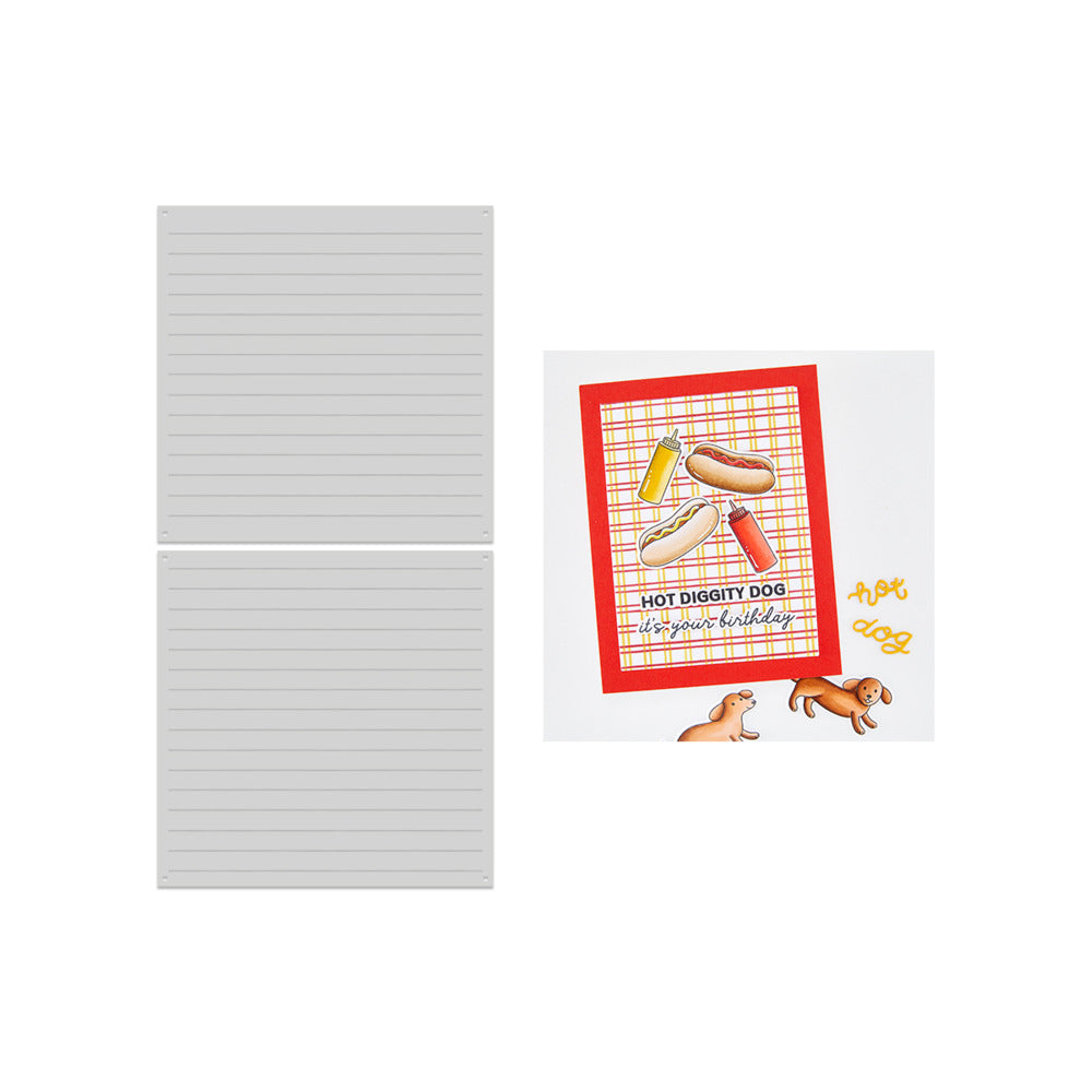 Layering Stencil Set, Cookout