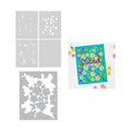 Die & Stencil Bundle, Bitty Floral