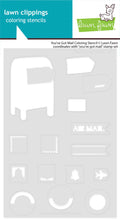 Coloring Stencil, You've Got Mail