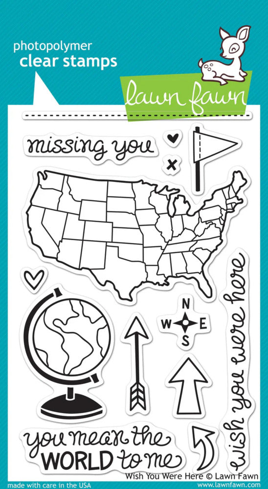 Clear Stamp, Wish You Were Here