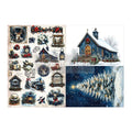 Redesign A3 Decoupage Fiber Pack, Hearth & Holly