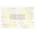Redesign Middy Foil Transfers, Kacha - Gilded Noel Script