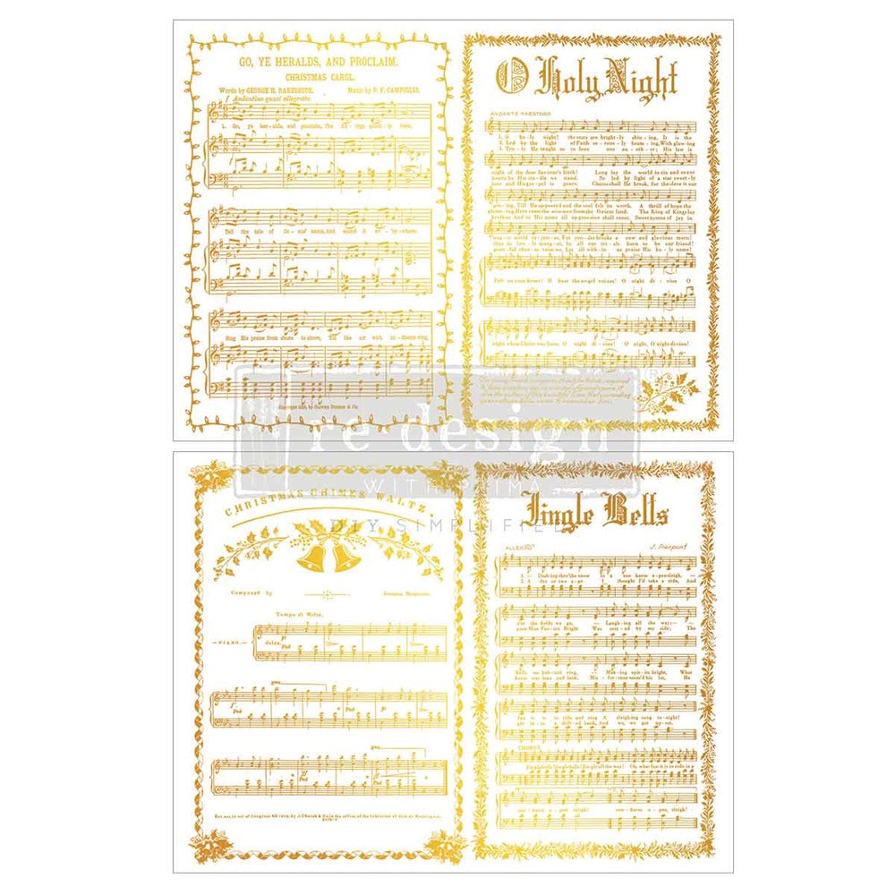 Redesign Middy Foil Transfers, Kacha - Yuletide Symphony