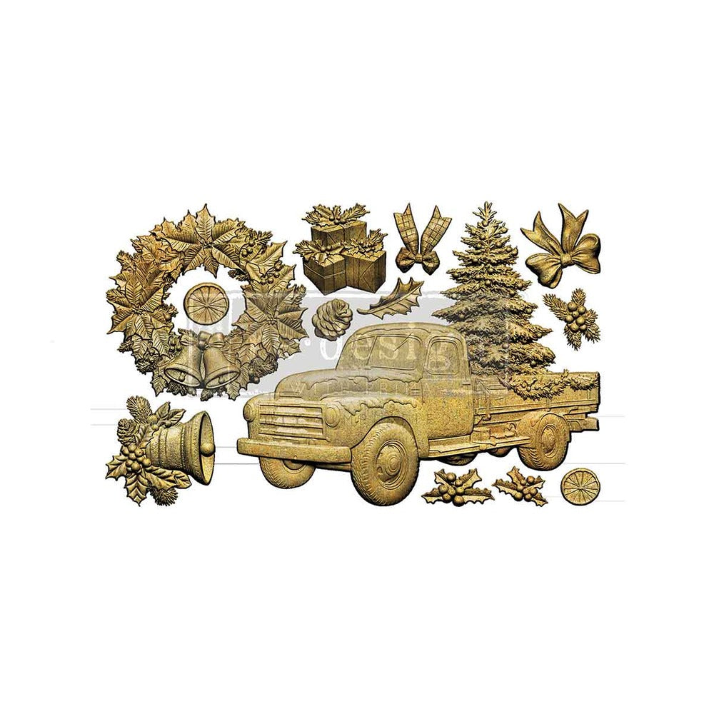 Redesign Decor Mould, Country Christmas Delivery