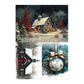 Redesign A4 Decoupage Fiber Pack, Silent Timber Memoirs