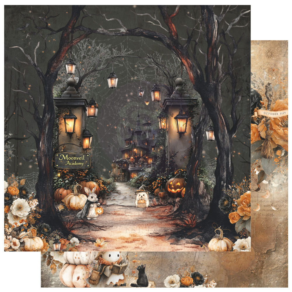 12X12 Patterned Paper, Made of Magic - The Enchanted Way