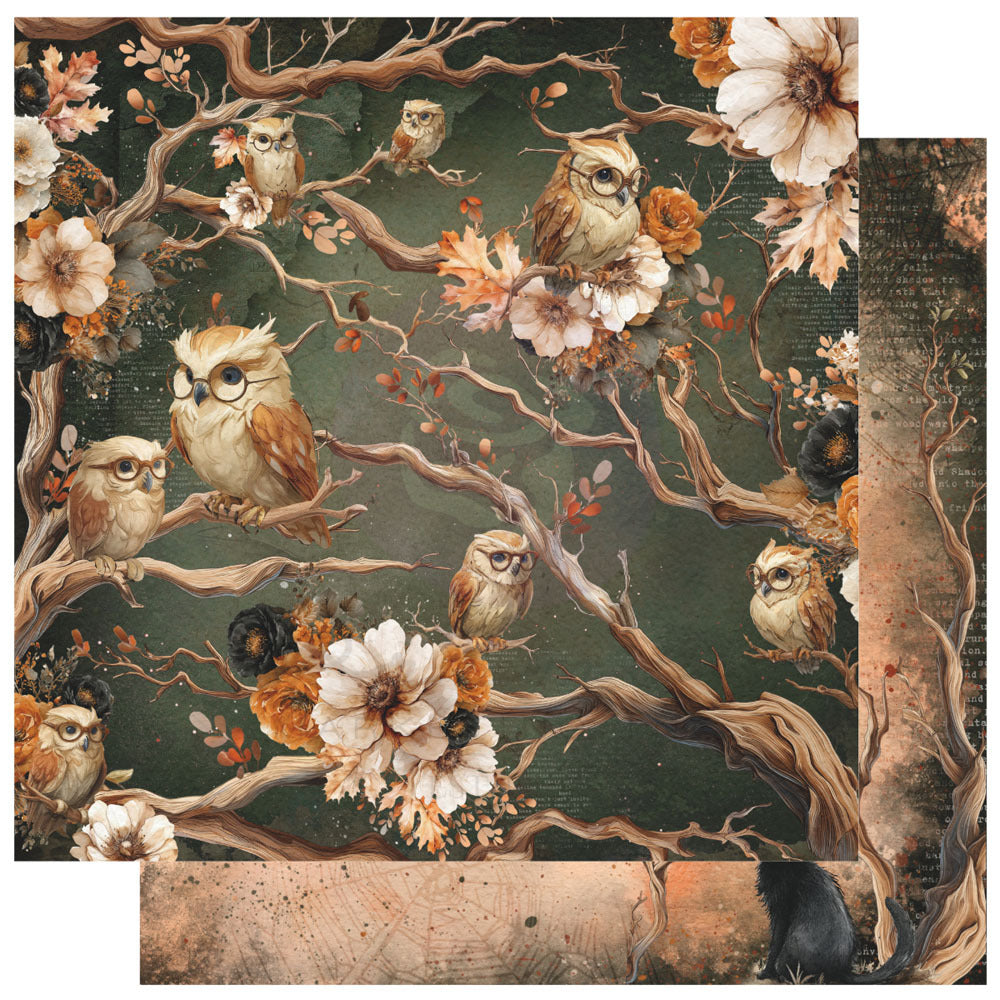 12X12 Patterned Paper, Made of Magic - Keepers of Knowledge