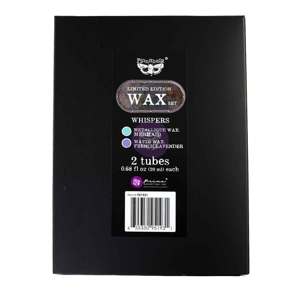 Finnabair Limited Edition Metallique + Matte Wax Set, Whispers