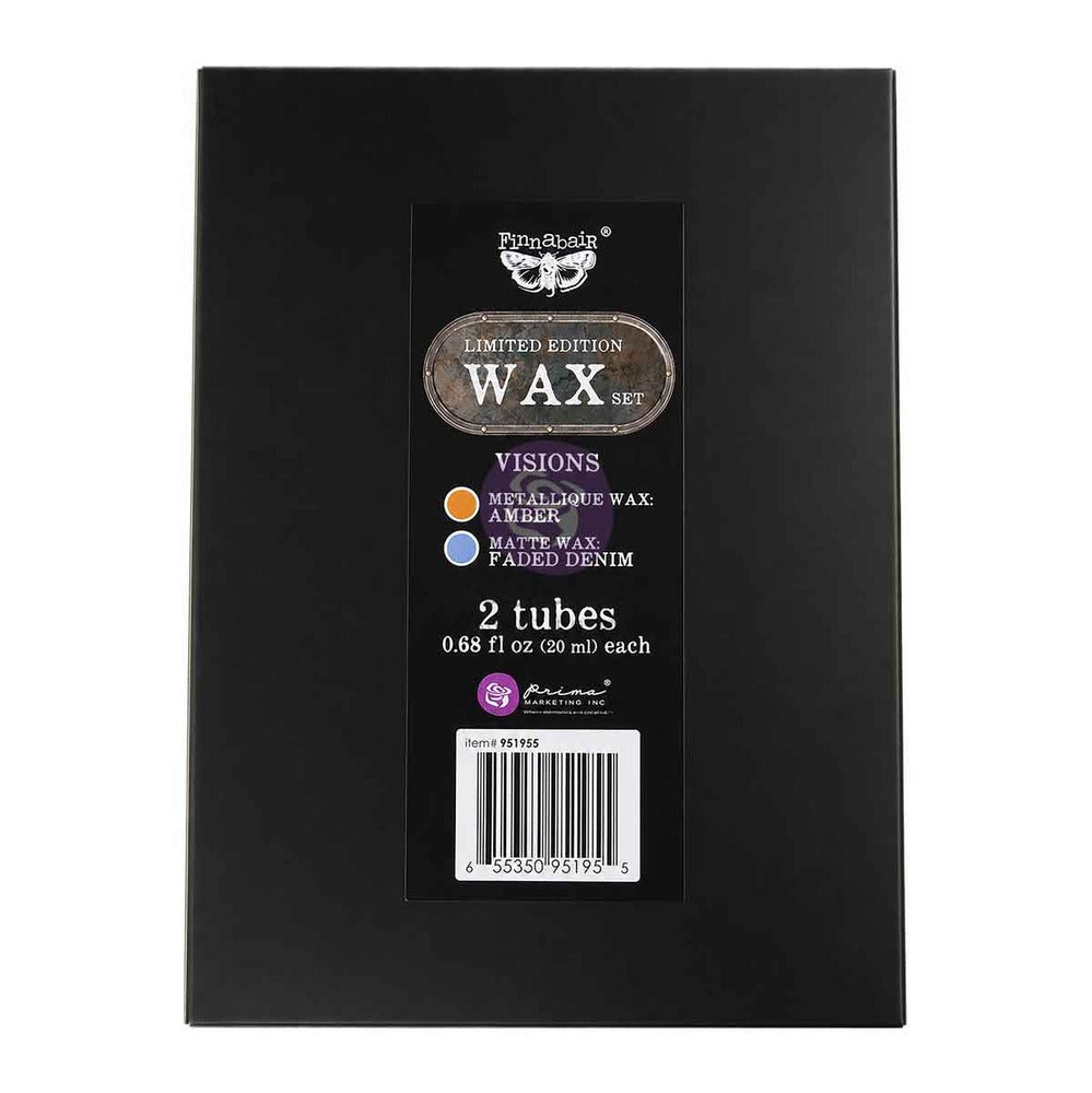 Finnabair Limited Edition Metallique + Matte Wax Set, Visions
