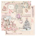 12X12 Patterned Paper, Christmas Blush - Dear Santa