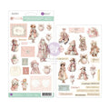Chipboard Stickers, Christmas Blush