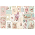 Ephemera, Christmas Blush - Junk Journal Kit