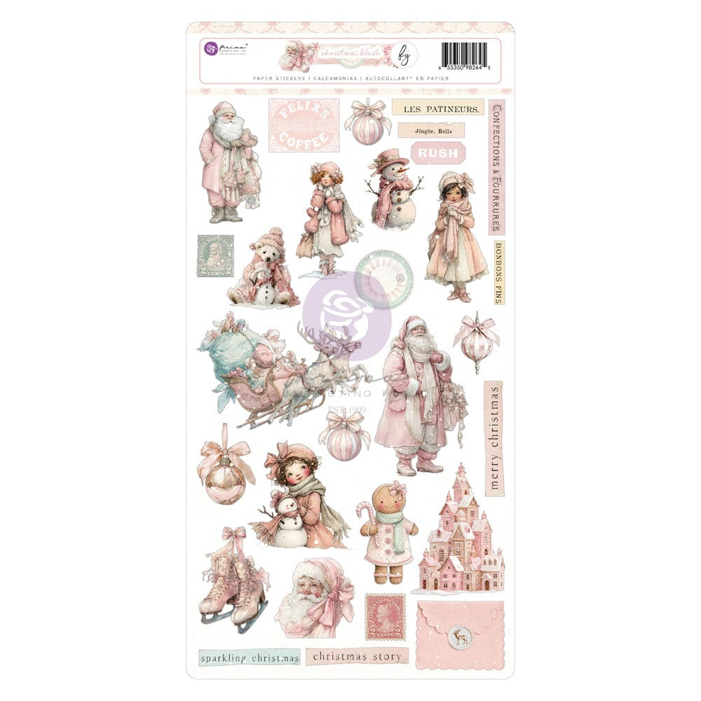 Stickers, Christmas Blush