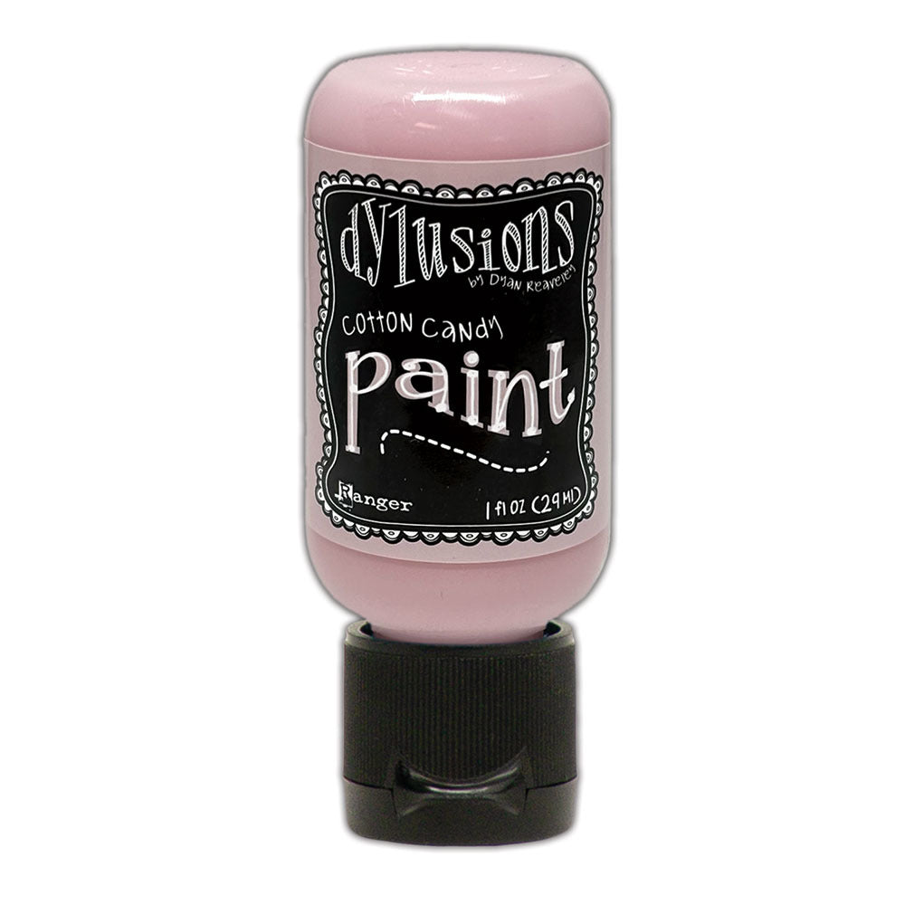 Dylusions Paint, 1 oz. Flip Cap Bottle - Cotton Candy