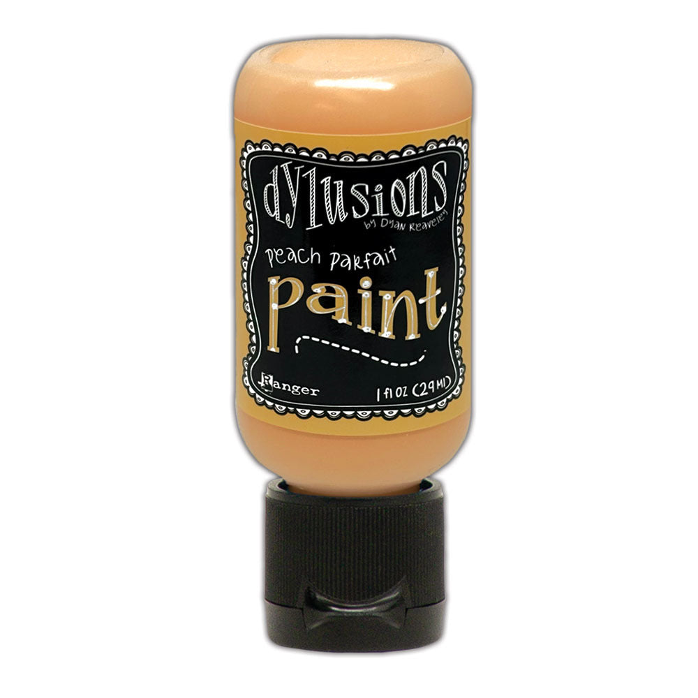 Dylusions Paint, 1 oz. Flip Cap Bottle - Peach Parfait