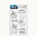 Simon Hurley create. Clear Stamp, Snappy Birthday