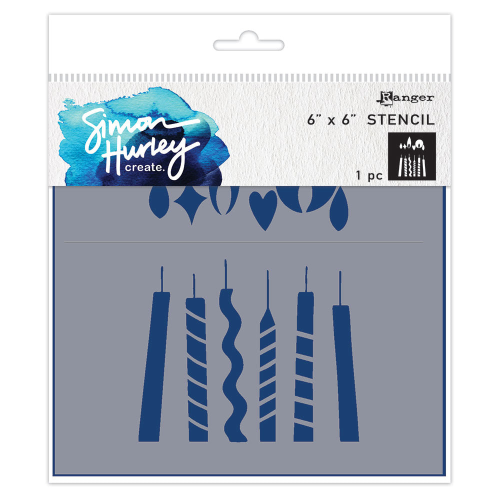 Simon Hurley create. Stencil, Bold Candles