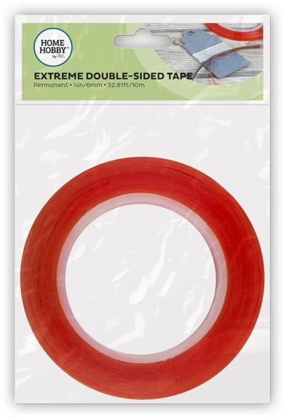 Extreme Double-Sided Tape, 1/4" X 4.9 yds.