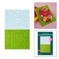 3D Embossing Folder, Suds & Buds