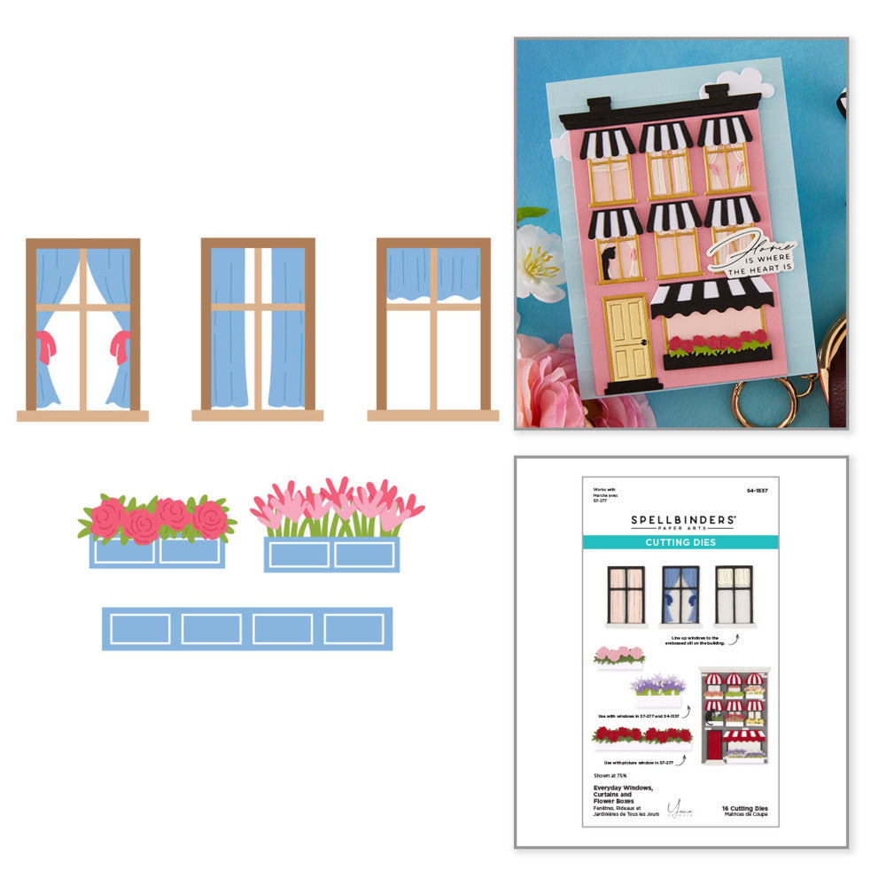 Die, Everyday Windows + Curtains & Flower Boxes