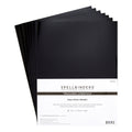 8.5X11 Treasured Cardstock Pack, Onyx Mirror Metallic