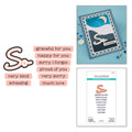Clear Stamp & Die Set, So Amazing Sentiments