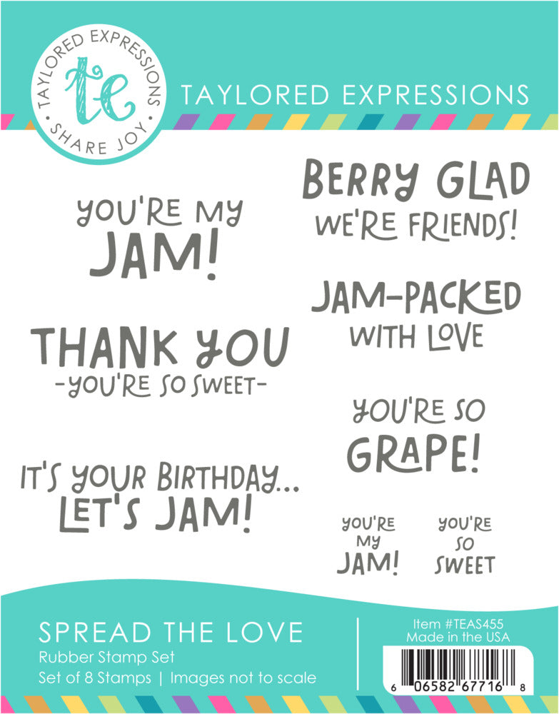 Cling Stamp, Spread the Love
